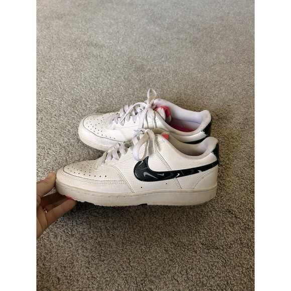 Nike Womens Court Vision Low‎ DM8079-100 White Athletic Sneakers Size 7.5 - Picture 3 of 7
